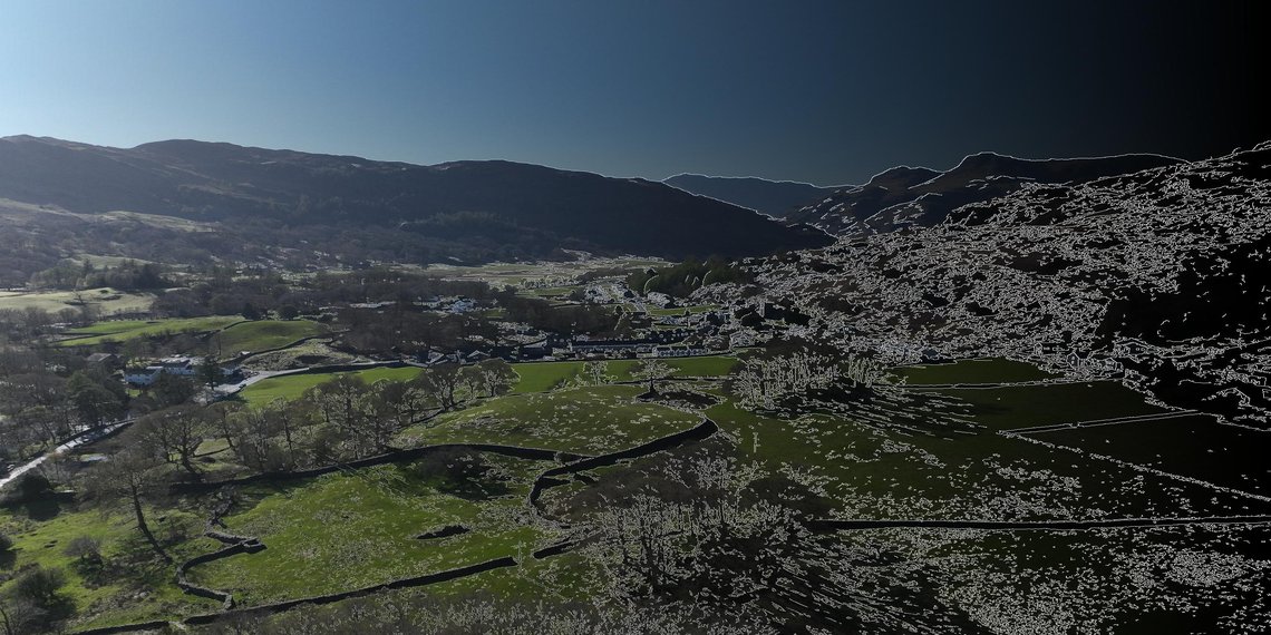 Mountain to Mesh. Surveyed By Drone.